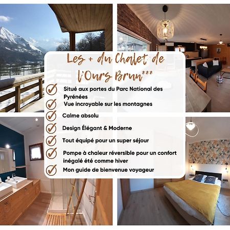 Chalet De L'Ours Brun, Gite 3 Etoiles Gere-Belesten Zewnętrze zdjęcie